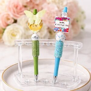 x2 Handcrafted Beaded Pens